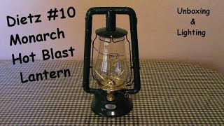 Dietz 10 Monarch Hot Blast Lantern [upl. by Civ729]