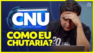 CNU como eu CHUTARIA na prova do Concurso Nacional Unificado Erick Alves [upl. by Neit]