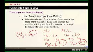 Chem 200A Lecture 61824 Part 1 Ch 1 [upl. by Warfore866]