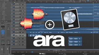 Melodyne 42 in Logic Pro X via ARA [upl. by Hpseoj116]