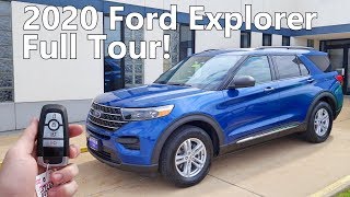 2020 Ford Explorer XLT  Full Tour [upl. by Alvina]