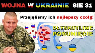 31 SIE Ukraińcy Zaciskają Pętle Rosjanie Uciekają Zostawiając Sprawne Czołgi  Wojna w Ukrainie [upl. by Onileba261]