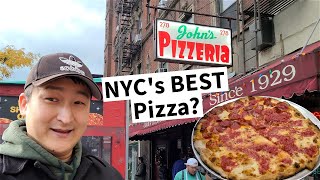 Is Johns of Bleecker Street Worth The Hype Is Bleecker Street Pizza Better [upl. by Riccio]