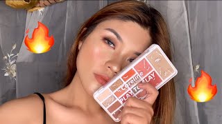 CARELINE quotPLAY TO SLAY PALETTE” Honest review  swatch [upl. by Sehcaep]