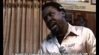 2010 World Cup Final  TB Joshua CUT2 [upl. by Eiffub]