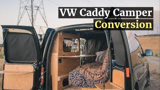 012 VW Caddy Camper Conversion  Inspiring Builds [upl. by Amary73]