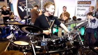 Craig Blundell Amazing Drum Demo Pt 2 [upl. by Artemla180]