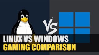 Linux vs Windows  Gaming Comparison [upl. by Ivel]