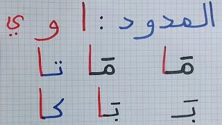 تعلم الحروف العربية مع المدود والتنوين للصغار والكبار بطريقة مبسطة وسهلة learn Arabic lettres [upl. by Phira950]