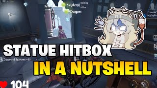 Sculptors Statue Hit Box got Nerfed【Identity V】 [upl. by Niletak]