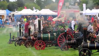 1210 Miniature Steam Engine Parade  Shrewsbury Steam Rally 2023 [upl. by Jerol]