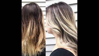 Balayage  MyDentity  Magnum 8 Olaplex [upl. by Zetroc4]