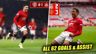 Mason Greenwood All 62 Goals amp Assist for Man United and Getafe [upl. by Schecter77]