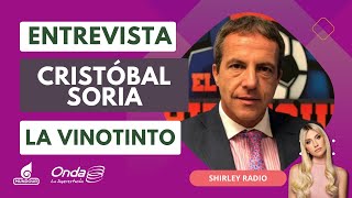 Cristóbal Soria de El Chiringuito habla sobre la Vinotinto  Shirley Radio [upl. by Nnyleahs]