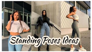 Instagram Standing Poses Ideas For Girls  How To Pose  Best Photo Poses Girls  Bmazing❤️❤️ [upl. by Portwine]