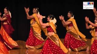 Ladies dance performance on a medley of south Indian song by Sampadas Dance Studio students [upl. by Hiro]