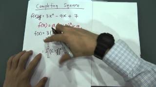 SPM Add Maths Quadratic Function  Completing Square [upl. by Eseneg335]