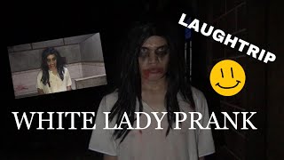 WHITE LADY PRANK SUPER LAUGHTRIP TO😂😂😂😂 [upl. by Royce]