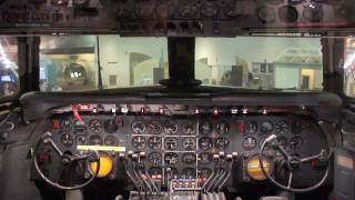 American Airlines Douglas DC7 Cockpit and Cabin Tour  Air and Space Museum [upl. by Eelydnarb]