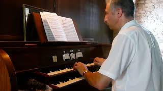 Saint Julien Chapteuil Haute Loire ancien orgue Athanase DUNAND par Pierre ASTOR [upl. by Harrod]