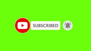 green screen subscribe button no copyright content [upl. by Haimes]