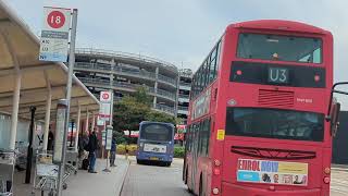 Here is the U3 bus in Heathrow Sunday 29 September 2024 [upl. by Rebmik]