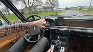 1974 BMW 30CS Driving [upl. by Humberto]