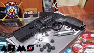 Selfdefense Revolver Umarex HDR 50  Human Testing [upl. by Newmann563]