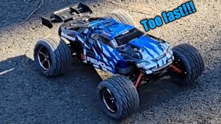 Traxxas 116 ERevo brushless first run and review [upl. by Ness35]