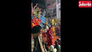 Navratri Mata rani Jagran Jhanki vlog navratri matarani [upl. by Brouwer937]