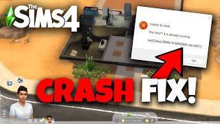 EASIEST FIX for Sims 4 CRASHING on loading screenstartup [upl. by Euqinamod]