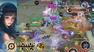 Honor of Kings（Xi Shi）Xishis highlevel gameplay ｜Como jogar Xishi [upl. by Adnyl]