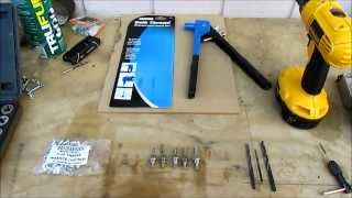 Surebonder Threaded Insert Tool Review and Tutorial [upl. by Ainez916]