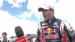 Sébastien Loeb à larrivée de Pikes Peak [upl. by Madelle826]