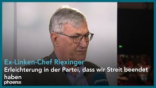 Parteitag Die Linke Interview mit Bernd Riexinger [upl. by Reid348]