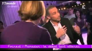 Tariq Ramadan clash Caroline Fourest Débat face à face [upl. by Gordie]