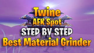 How to Build the Best Material Grinder and AFK Spot  AFK Twine Peaks Endurance  Step by Step [upl. by Abla]