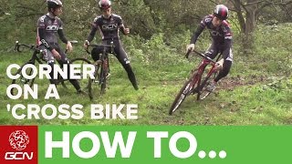 How To Corner On A CycloCross Bike  Matt Does CycloCross Ep 3 [upl. by Aerdnad]