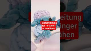 Mini Schildkröte häkeln für Anfänger 🐢 schnell amp einfach🩷ohne nähen tutorial [upl. by Millisent332]