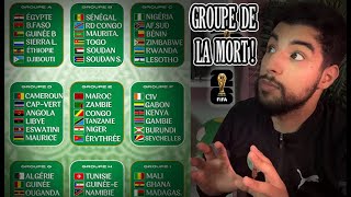 Quelles équipes Africaines ira à la Coupe du Monde 2026   Tirage au Sort Zone Afrique [upl. by Ecirtnom]