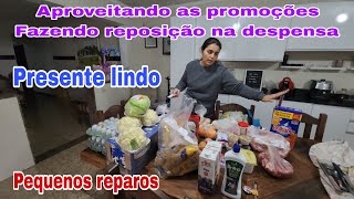 Aproveitando as promoções do mercadoxandy está cheio de planos pra a chácara [upl. by Mount384]