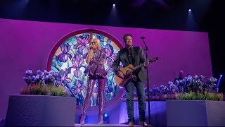 Blake Shelton and Gwen Stefani  Purple Irises Live from the 59th ACM Awards [upl. by Kerad927]