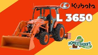 Exploring the Power of the Kubota L3560 Compact Tractor at The Homesteaders Store Wisconsin [upl. by Chally]