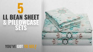 Top 10 Ll Bean Sheet amp Pillowcase Sets 2018 100 Cotton Flannel Sheet Set  Extra Soft [upl. by Hannahc578]