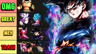 MY 2023 LEGENDS LIMITEDULTRA TIER LIST Dragon Ball LEGENDS [upl. by Leahsim807]