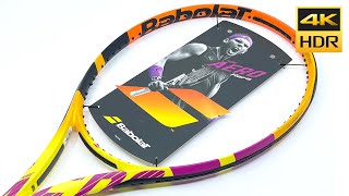 Babolat Pure Aero RAFA 20202021 300g 🎾 Tennis Racket Unstrung Yellow Orange Purple [upl. by Innavoeg304]