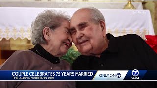 Nambe couple celebrates 75th wedding anniversary [upl. by Elleynod]