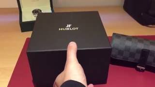 Hublot Big Bang Evolution Unboxing [upl. by Colpin824]