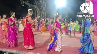 इंदौर गरबा  indore garba dance live  indore garda kankeshvari  navratri garda dance [upl. by Kessler502]