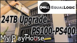 24TB Dell EqualLogic PS400E iSCSI SAN  Upgrade  356 [upl. by Lambart596]